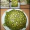 Smaragd teknős torta